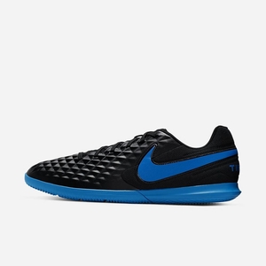 Chaussure Foot Salle Nike Tiempo Legend 8 Club IC Noir 5096-234 Black/Blue Hero Femme | UPZ-79077178